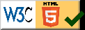 Certificación W3C HTML5 Válido